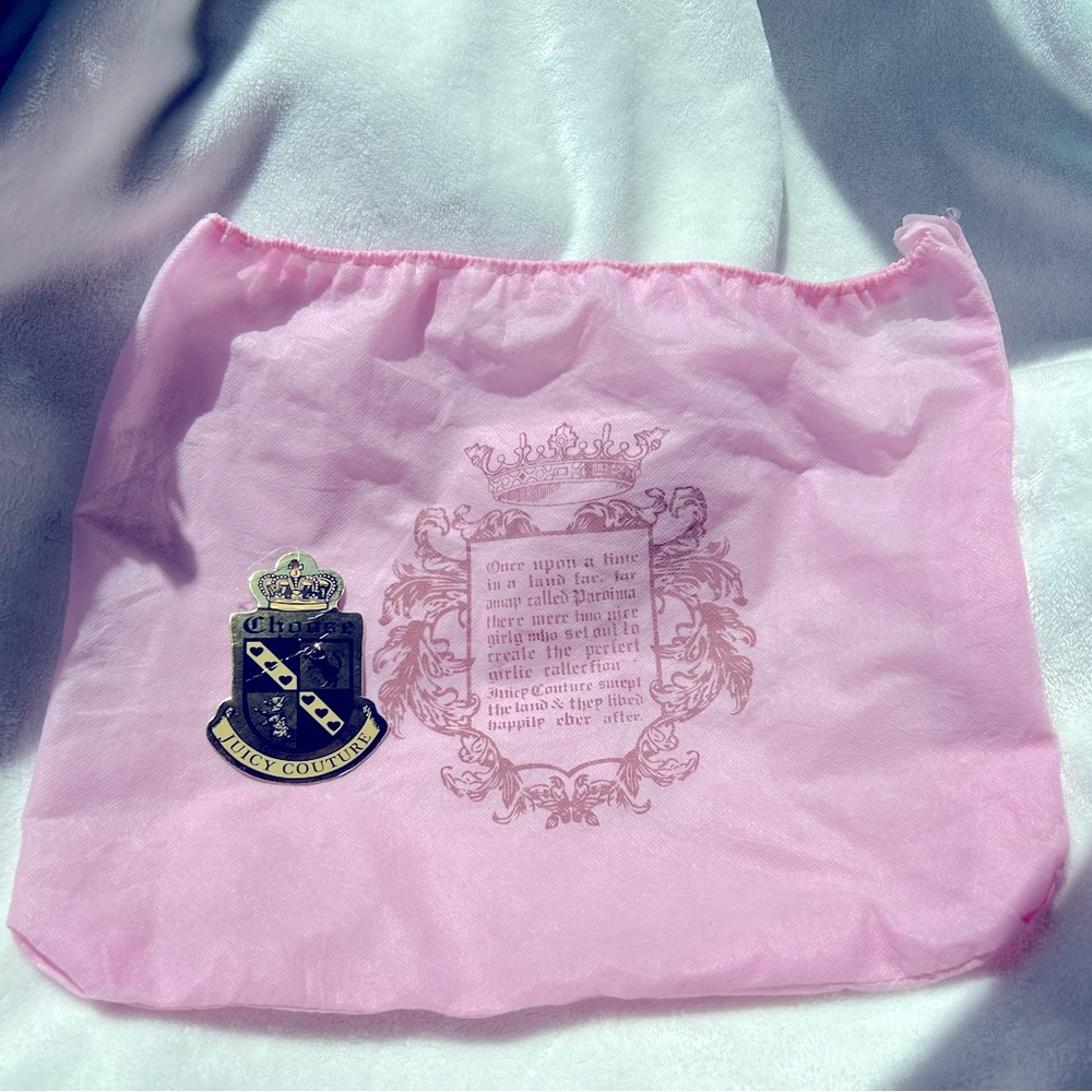 Juicy Couture dust bag (flawed) & random tag 🛍️🔖💖